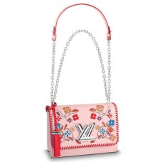 Louis Vuitton Twist MM Bag Monogram Flower Motif M53527