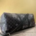 Louis Vuitton Keepall Bandouliere 50 Damier Graphite Pixel N40080