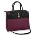 Louis Vuitton Prune City Steamer MM Bi-color Bag M54867