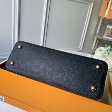 Louis Vuitton Capucines PM Bag Python Stripe N94566