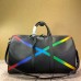 Louis Vuitton Keepall Bandouliere 50 Taiga Rainbow M30345