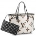 Louis Vuitton Neverfull MM Monogram Jungle Leopard Zebra M44716