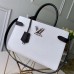 Louis Vuitton White Twist Tote Epi Leather M53396