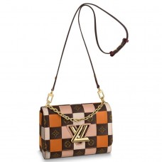 Louis Vuitton Twist MM Bag Monogram Damier Check Motif M55426