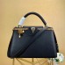 Louis Vuitton Black Capucines PM Bag With Chain M52963