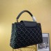 Louis Vuitton Capucines PM Bag In Quilting Lambskin M55366
