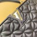 Louis Vuitton Capucines PM Bag In Quilting Lambskin M55366