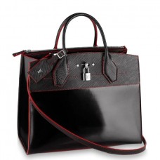 Louis Vuitton City Steamer PM Patent Leather Bag M42525