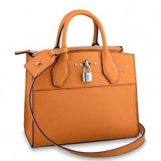 Louis Vuitton City Steamer PM Grained Leather Bag M55348