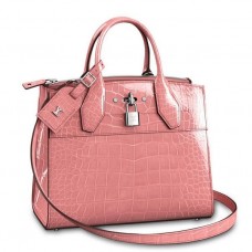 Louis Vuitton City Steamer PM Crocodile Bag N94263