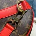 Louis Vuitton Keepall Bandoulière 50 Monogram Red M44740