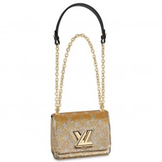 Louis Vuitton Twist PM Bag Gold Sequins M52906