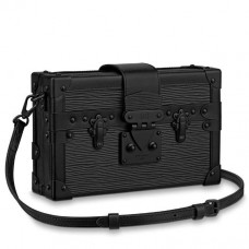 Louis Vuitton Petite Malle Bag All Black Epi Leather M55859