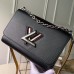 Louis Vuitton Twist MM Bag Black Epi Leather M53885
