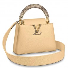 Louis Vuitton Capucines Mini With Ayers Snakeskin Handle M55923