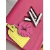 Louis Vuitton Twist MM Bag With Plexiglass Handle M56131