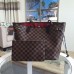 Louis Vuitton Neverfull MM Bag Damier Ebene N41358