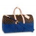 Louis Vuitton Keepall Bandouliere 50 Monogram Pacific Blue M43861