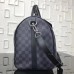 Louis Vuitton League KeepAll 45 Bandoulière Damier Graphite Stickers N41057