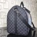 Louis Vuitton League KeepAll 55 Bandoulière Damier Graphite Stickers N41058