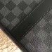 Louis Vuitton Keepall Bandoulière 55 Damier Graphite N41413