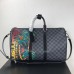 Louis Vuitton Keepall Bandouliere 45 Jungle Damier Cobalt N50002