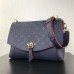 Louis Vuitton Blue Blanche Bag Monogram Empreinte M43616