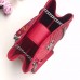 Louis Vuitton Red New Wave Chain Tote M51497