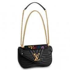 Louis Vuitton Black New Wave Chain Bag MM M51498