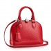 Louis Vuitton Alma BB Bag In Red Epi Leather M40850