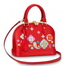 Louis Vuitton Alma BB Bag Epi Leather Flower M53513