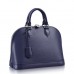 Louis Vuitton Alma PM Bag In Indigo Epi Leather M40620