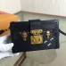 Louis Vuitton Petite Malle Bag In Black Epi Leather M5001N