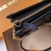 Louis Vuitton Black Trunk Clutch Epi Leather M53052