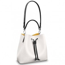 Louis Vuitton White Neonoe Bag Epi Leather M53371