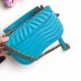 Louis Vuitton Turquoise New Wave Chain Bag MM M51946