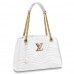 Louis Vuitton White New Wave Chain Tote M51978