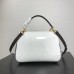 Louis Vuitton White Cherrywood Bag Patent Leather M53352