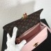 Louis Vuitton Pink Cherrywood Bag Patent Leather M53355