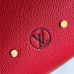 Louis Vuitton Red Milla PM Bag Veau Nuage M54347