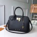 Louis Vuitton Black Milla MM Bag Veau Nuage M54348