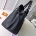 Louis Vuitton Black Milla MM Bag Veau Nuage M54348