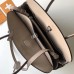 Louis Vuitton Tourterelle Milla MM Bag Veau Nuage M51685