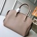 Louis Vuitton Tourterelle Milla MM Bag Veau Nuage M51685