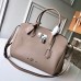 Louis Vuitton Tourterelle Milla MM Bag Veau Nuage M51685