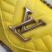 Louis Vuitton Yellow New Wave Chain Bag PM M52565