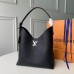 Louis Vuitton Black Lockme Hobo Shoulder Bag M52776