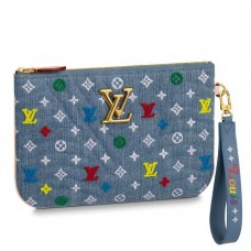 Louis Vuitton Denim New Wave Zip Pochette M67538