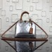 Louis Vuitton Silver Alma BB Monogram Vernis M90484