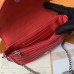 Louis Vuitton Red New Wave Chain Pochette M63956